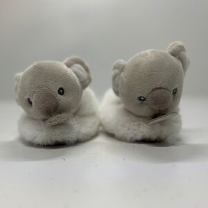 Adorable Koala  and Cow and Moon Baby Slippers